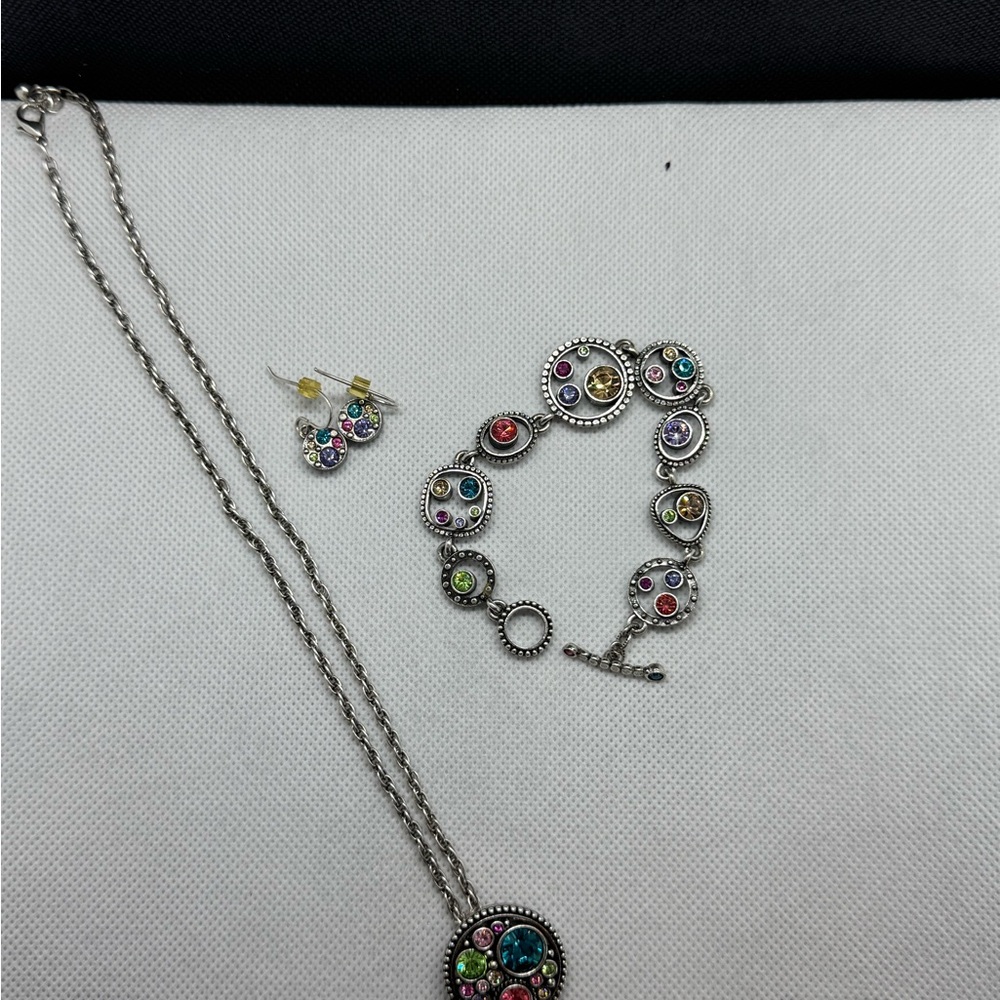Colorful Patricia Locke Gemstone Jewelry Set